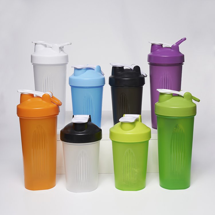 2024 New Customization Shake Cup 600ml Exercise Stirring Cup Factory Stock Water bottle