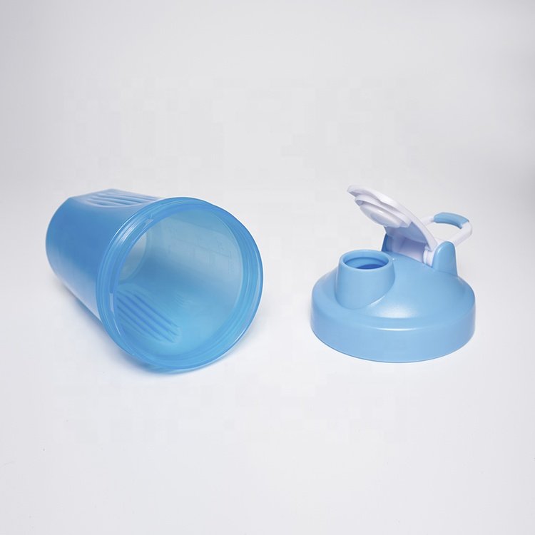 2024 New Customization Shake Cup 600ml Exercise Stirring Cup Factory Stock Water bottle