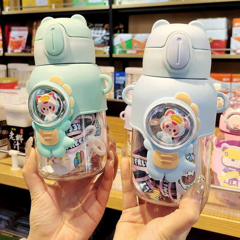 Wholesale High Quality 2023 New Water Bottles for Girls Water Bottle with Straw Water Bottles for Kids School