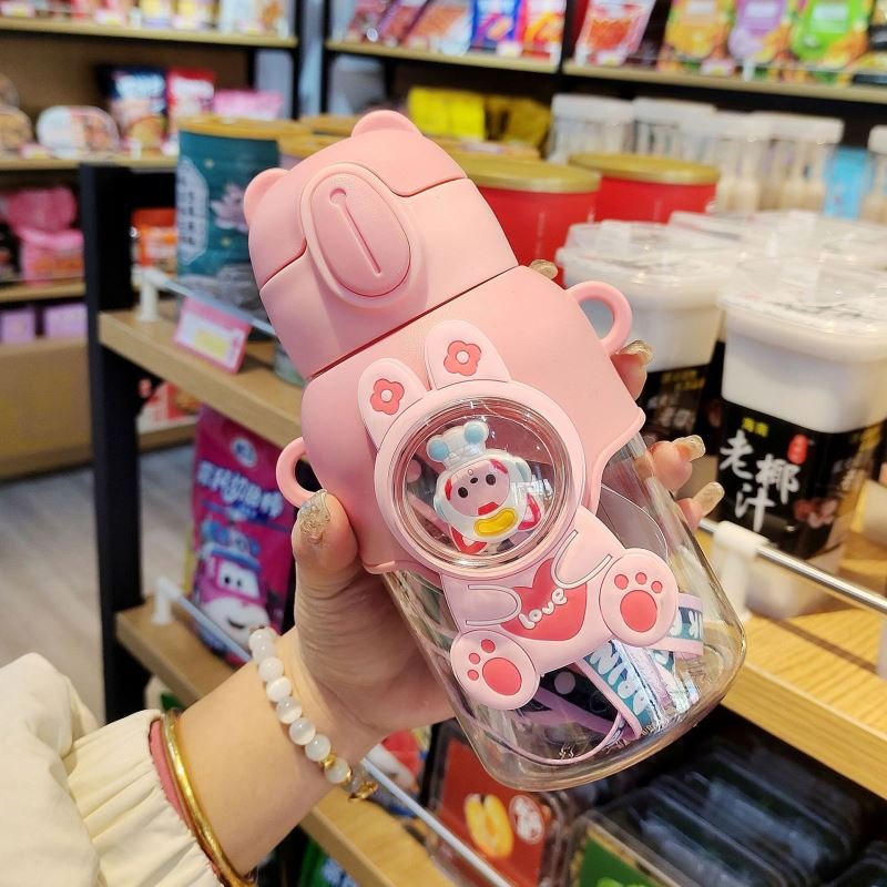 Wholesale High Quality 2023 New Water Bottles for Girls Water Bottle with Straw Water Bottles for Kids School