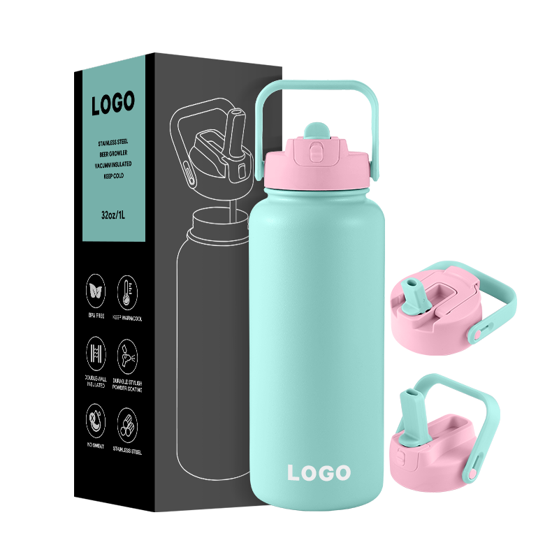 Good Service Advanced Vacuum Insulation Water Bottle Stainless Steel With Detachable Straw Lid