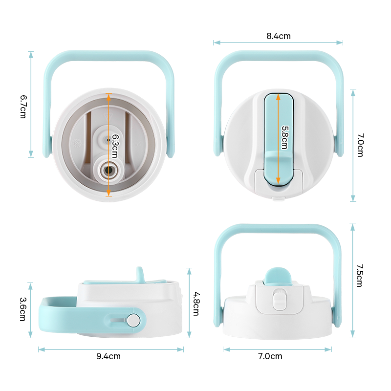 Good Service Advanced Vacuum Insulation Water Bottle Stainless Steel With Detachable Straw Lid