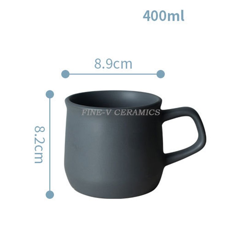 Simple ceramic mug Gift wholesale printed logo advertising Coffee cups Office breakfast milk cup