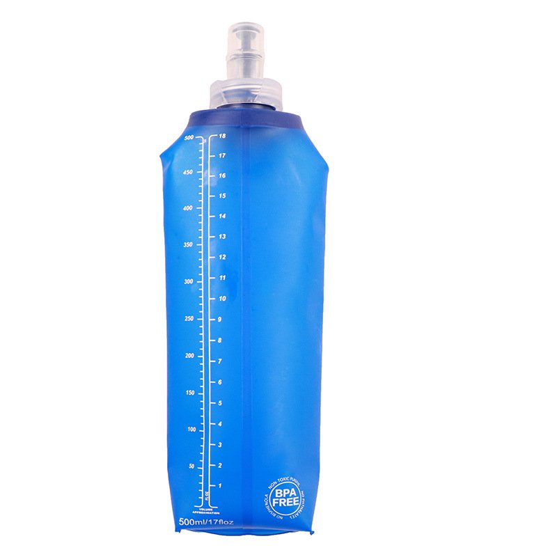Hydration Sport collapsible foldable tpu water bottle soft flask
