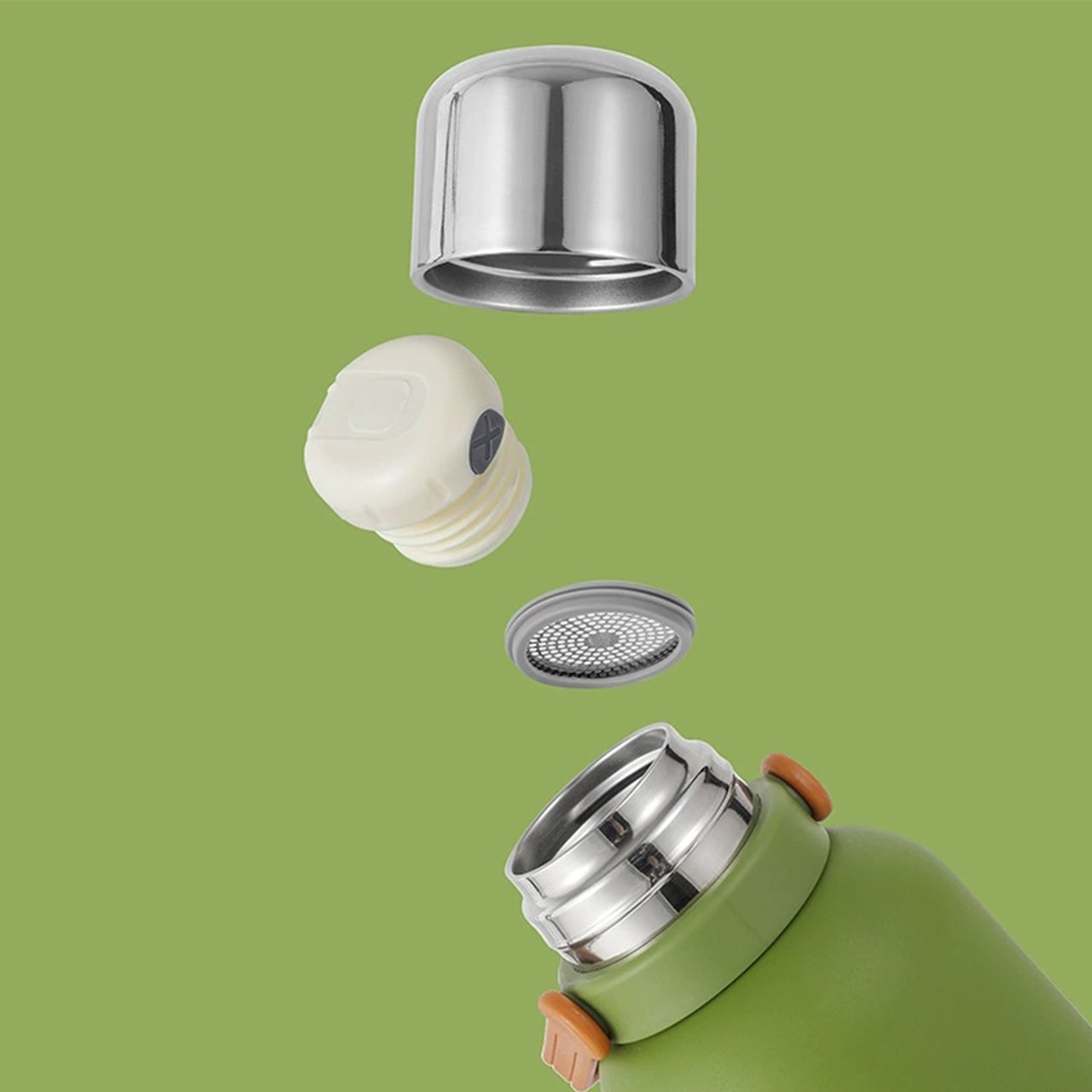 Keeps Drinks Hot and Cold for 24 Hours 304 double wall Stainless Steel wide Mouth 1.2 L Insulated Thermos Vacuum flask with Lid