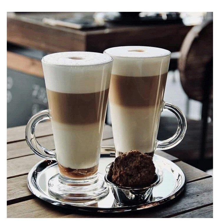 Hot Selling wholesale Irish glass coffee cup glass mug juice cup coffee maker