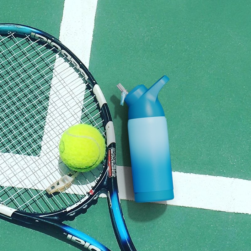 Motivational Straw Leak Proof Water Bottle Custom Logo Vacuum Bottle 2024 For Sports
