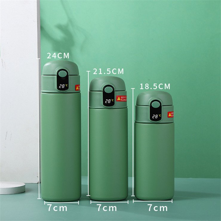 420ml Led Thermal Temperature Vacuum Flask Bottle Intelligent Temperature Display Thermo Water Bottle
