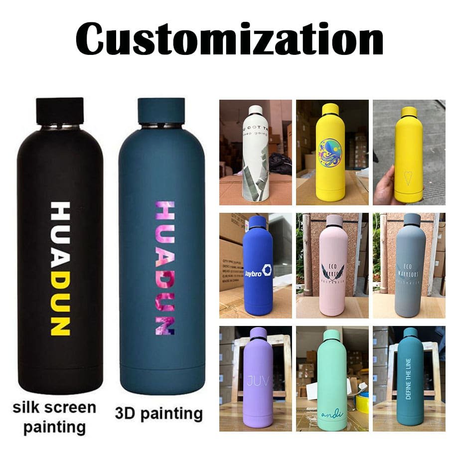 Novedoso Termos Con Radio Para Sublimar Gourdes Isothermes 500ml Water Thermoses Large Water Bottle