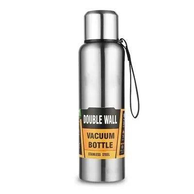 500/1000/1500ml Stainless Steel Thermos Large Capacity Vacuum Flask Portable Insulated Tumbler with Rope Thermo Bottle