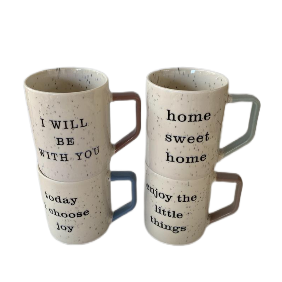 ZSC Christmas Drinking Cup Best Gifts Ceramic custom coffee tea mug with glazed special handle