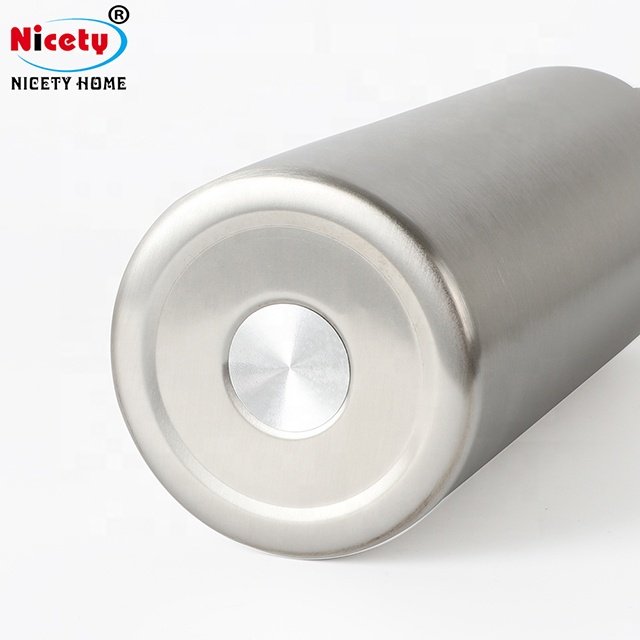 Double Wall Stainless Steel Water Sport Flask Bottle with Portable Handle