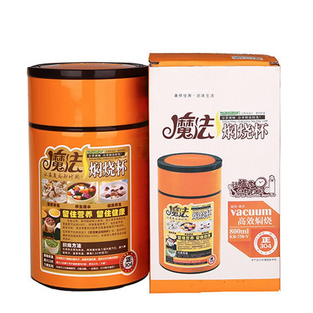 Wholesale Stainless Steel 304 Braised Beaker Thermos Water Bottle Vacuum Flask For Kids Lunch Box Food Jar