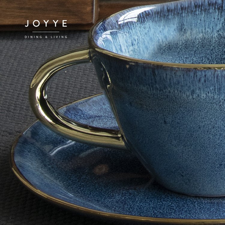 Joyye wholesale personalised japanese style vintage cafe cups porcelain custom tea coffee ceramic mugs