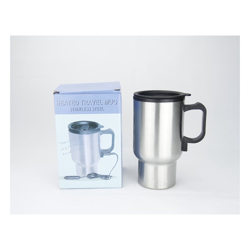 Electric Travel Mug Leakproof Electric Heating Travel Vacuum Insulated Mug Eco Custom