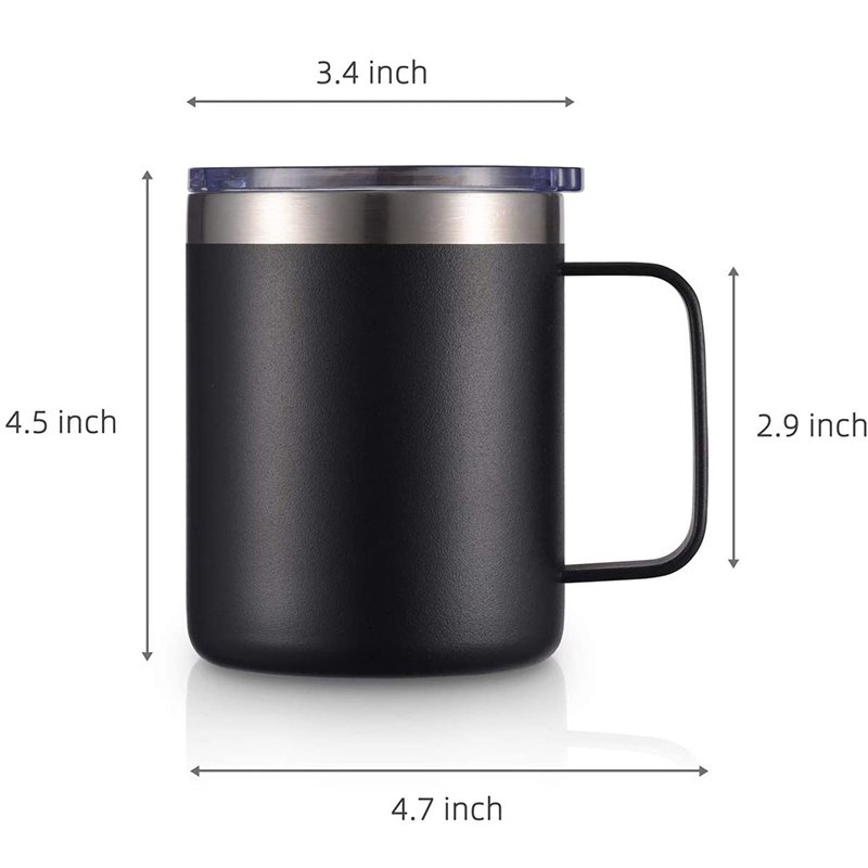 Wholesale 13oz Custom 304 Double Wall Stainless Steel Vacuum Insulated Thermos Coffee Mug