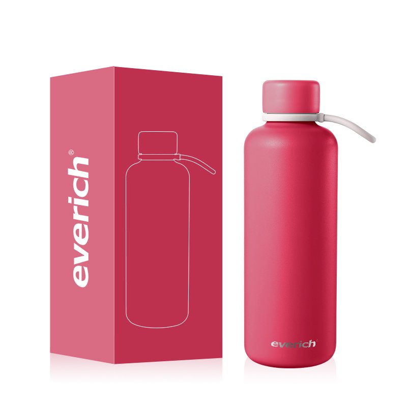 350ml Stainless Steel Water Bottle Drink Bottle Double Wall Insulated Vacuum Flask Gift Set with Handle