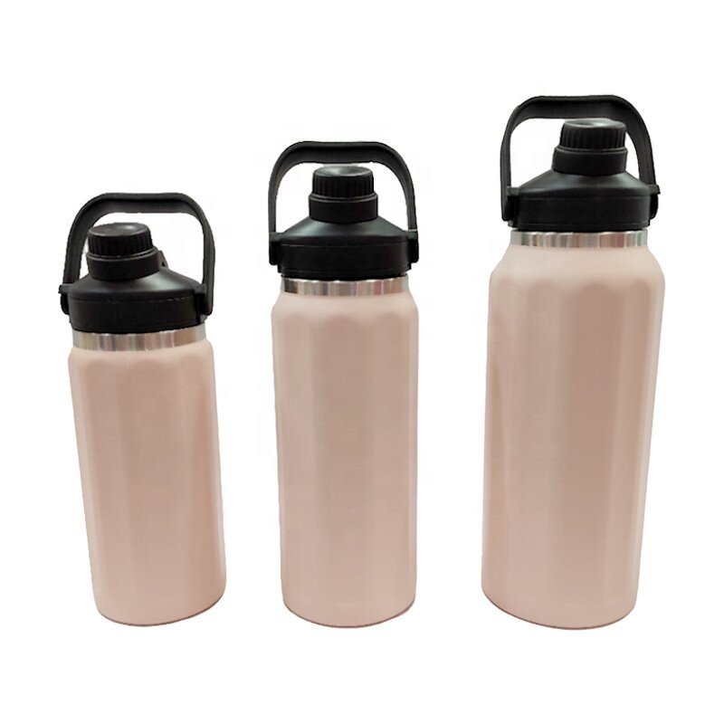 2024 new Vacuum Insulated Flask sports Tumbler shaker Bottle Stainless Steel Water Bottle for GYM Teenager Kids with handle
