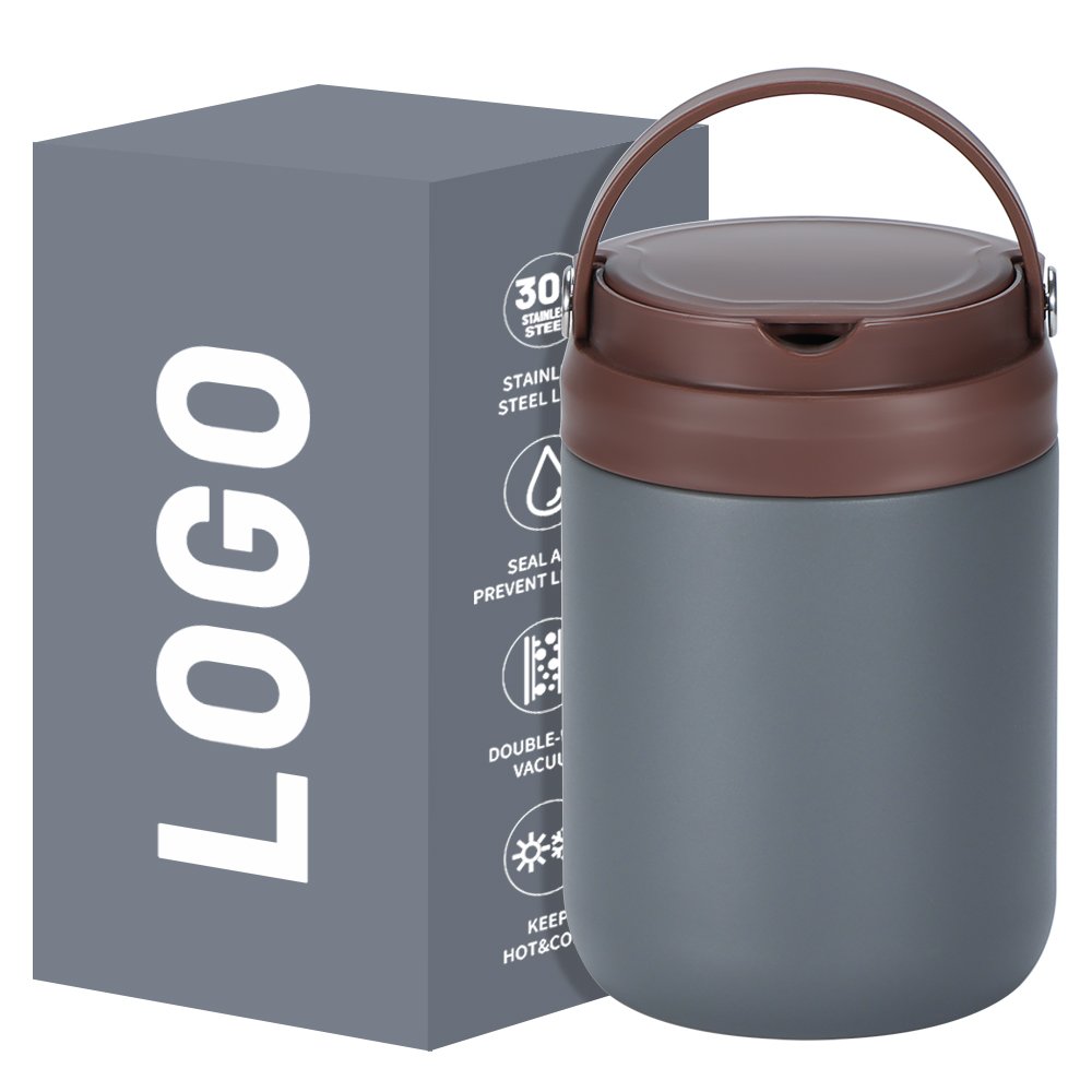 New Stainless Steel Food Flask Portable Lunch Box That Heats vacuum flask Thermal Lunch Box For Meal