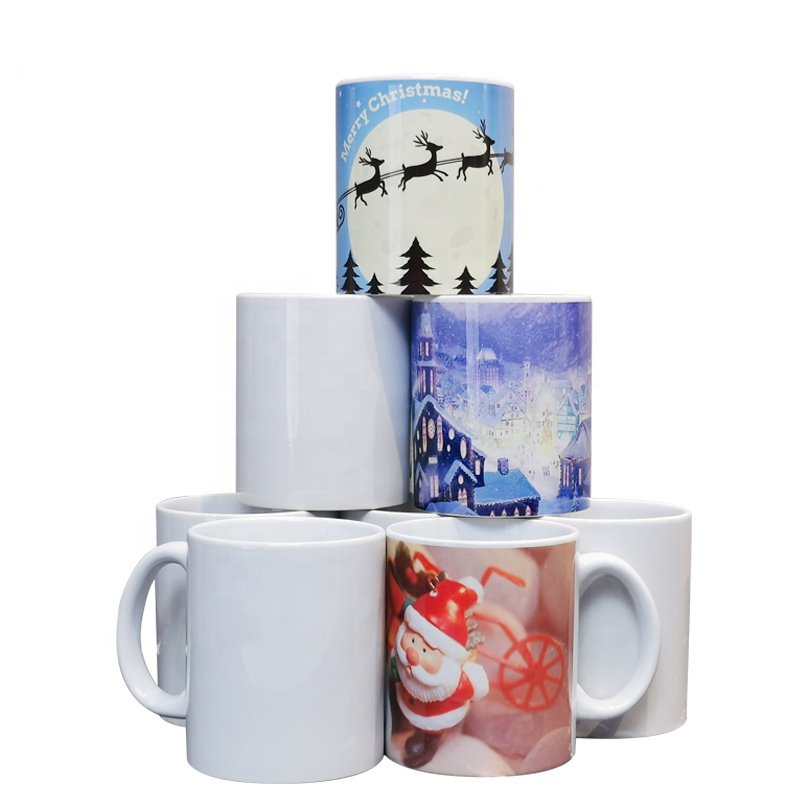 Tea Coffee Cup Mug for Gift Print White Blank Ceramic Luxury White Box Tumbler Mugs Drink Water Contemporary for 1 Users Custom