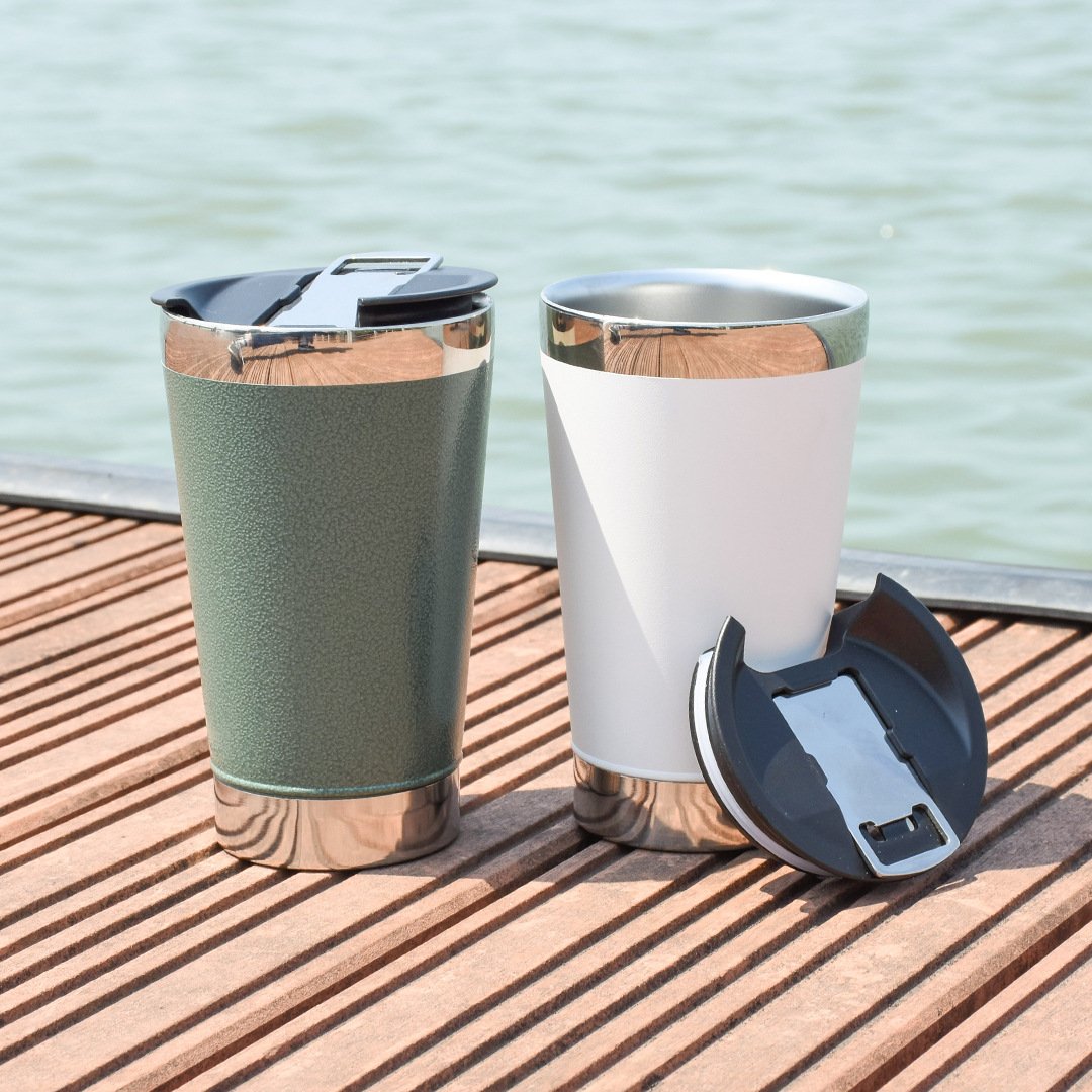 Travel Double Wall 20oz Stainless Steel Drinking Beer Can Cooler Keep Cold Water Bottles Coffee Mugs Tumbler Cups Straight