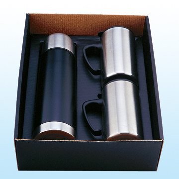 Good Quality Drinkware Set Popular Stainless Steel Vacuum Flask Thermos Mug Gift Set