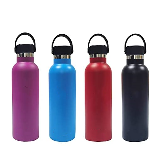 Custom Stainless Steel Water Bottles Width Mouth Vaccum Flask Canteen vacuum water canteen Bottles
