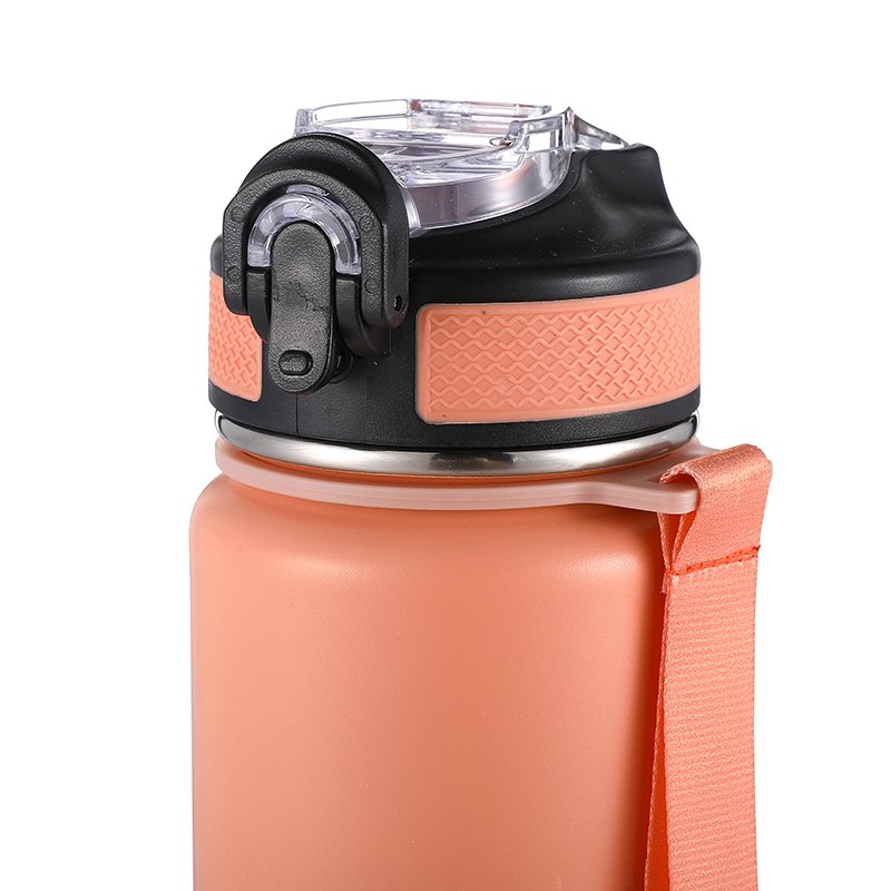 Everich 1000ml Motivational Tritan Plastic or Stainless steel Water Bottles for Sport BPA Free Straw Lid Custom Logo Wholesale