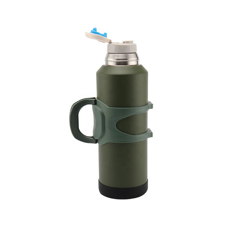 3600ml Green Water BottleInsulated Manufacturer Stainless Steel Thermos Bottle Vacuum Flask With Handle