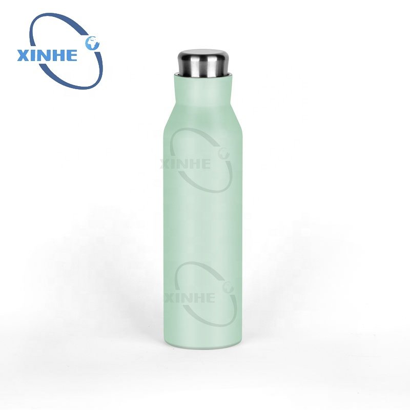 Customized Color 650ML Stainless Steel Vacuum Flask Insulated thermos Sport Water Bottle for Bicycle