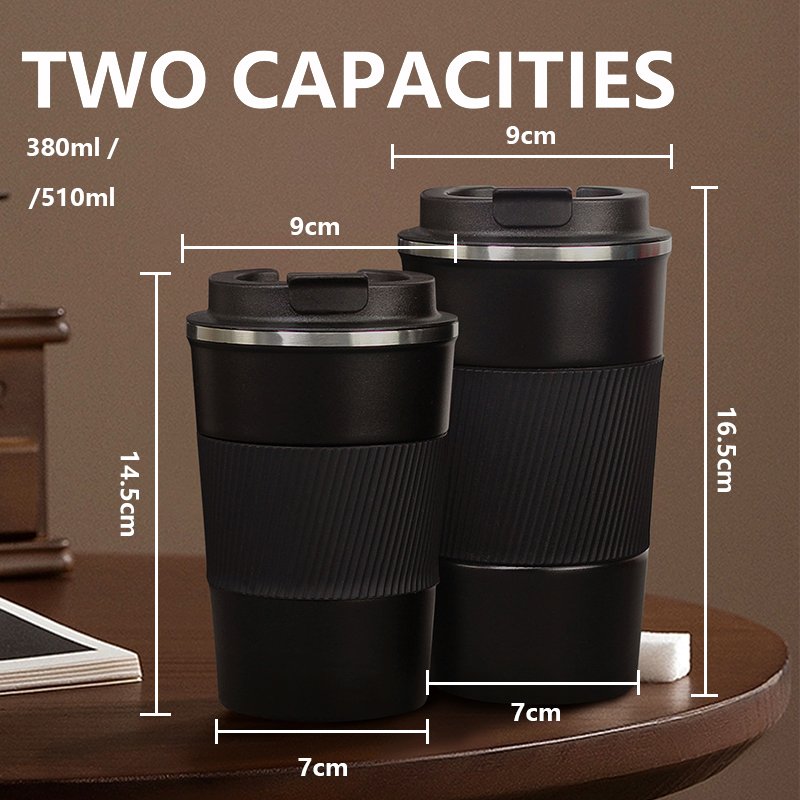 Cheap Price Factory Insulated Thermal Coffee Mug Tumbler Cup Coffee Mugs with Lid Stainless Steel Travel Camping Minimalist
