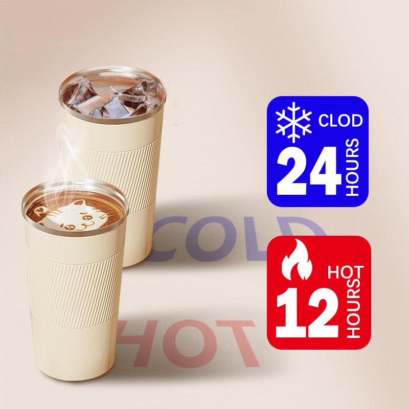 Cheap Price Factory Insulated Thermal Coffee Mug Tumbler Cup Coffee Mugs with Lid Stainless Steel Travel Camping Minimalist