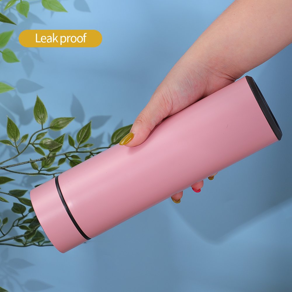 Business Gift Custom Logo Water Bottle Cup Digital Temperature Display Smart Thermos Mugs 304 Stainless Steel Vacuum Flask