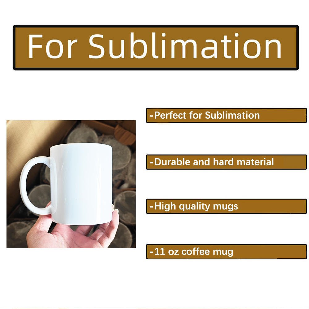 Custom Coffee mugs 11 Oz With Pictures Custom Logo Printed Ceramic Cup Customized Promotion Logo Sublimation Gift mugs