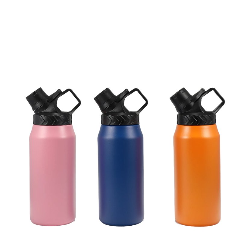 2024 Wide Mouth Vacuum Insulated Stainless Steel Sport Water Bottle