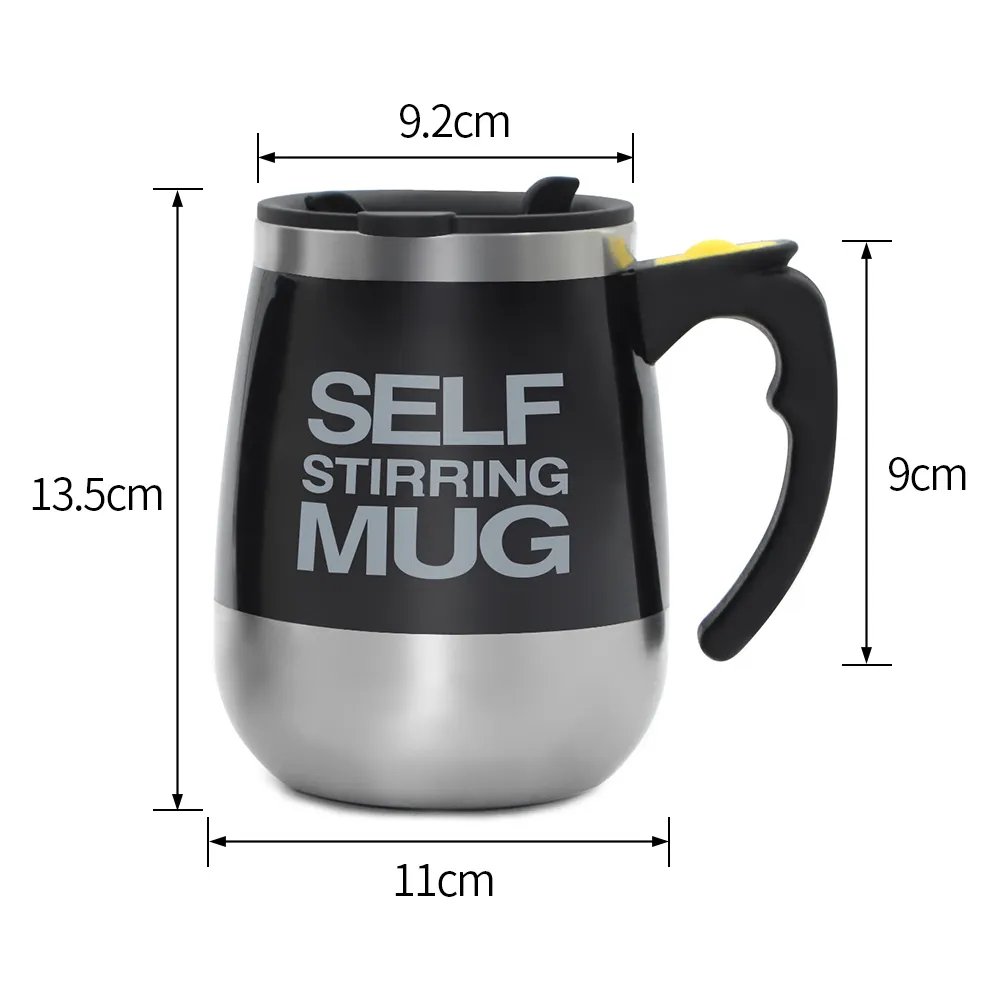 Automatic Blender Coffee Cups Stainless Steel Magnetic Mug Coffee Milk Smart Mixer Portable Auto Self Stirring Coffee Mug Cup