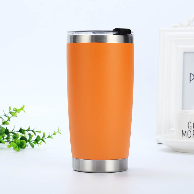 20oz Vacuum Insulated Flask with Rainbow Color Painting Keep Hot and Cold Water Bottle for Car Outdoor Camping