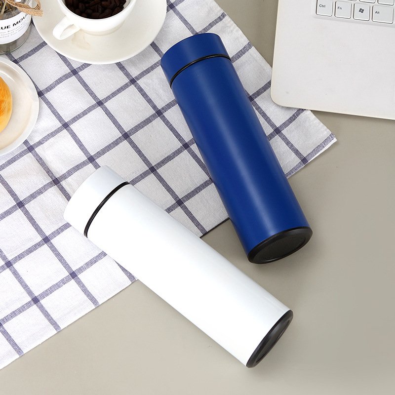 430ml Factory Stainless Steel UV Water UV Light Self Cleaning Insulated Smart Vacuum Water Bottle