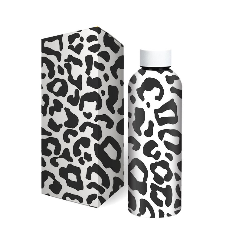 New Customized small mouth Insulated stainless steel vacuum flasks soft touch double wall insulated water bottle