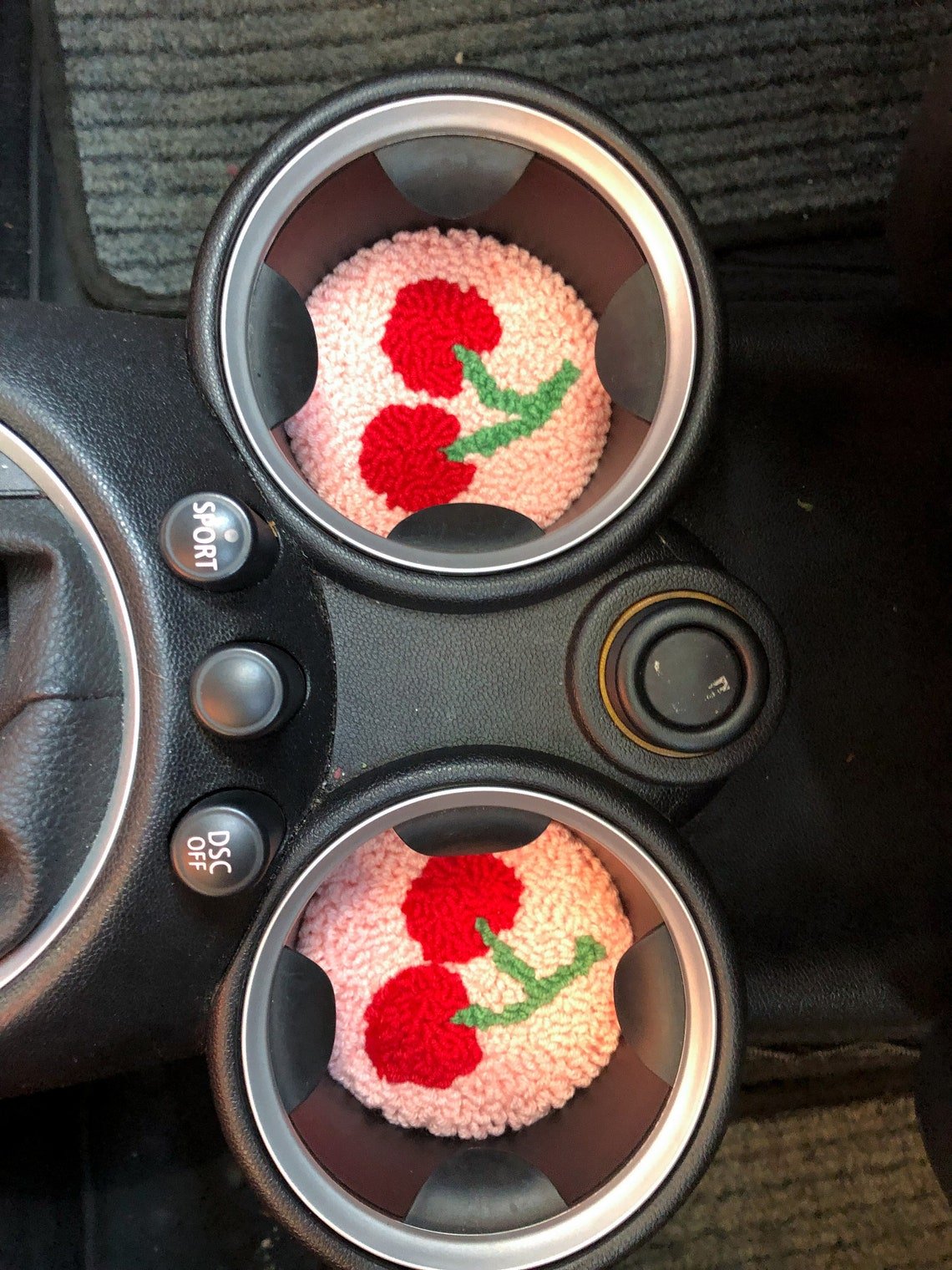 Hot Sales Various Pattern Cup Coffer Tea Coaster Sets Mug Tug 3D Flower Patches Embroidery Lace Applique For Drink