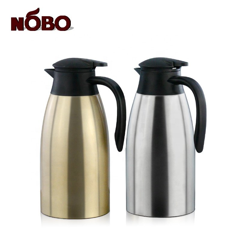 NOBO Household Color 2 Liter High Quality Keep Warming Insulated Thermos 304 Stainless Steel Vacuum Flask