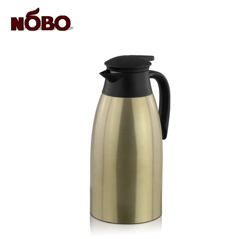 NOBO Household Color 2 Liter High Quality Keep Warming Insulated Thermos 304 Stainless Steel Vacuum Flask