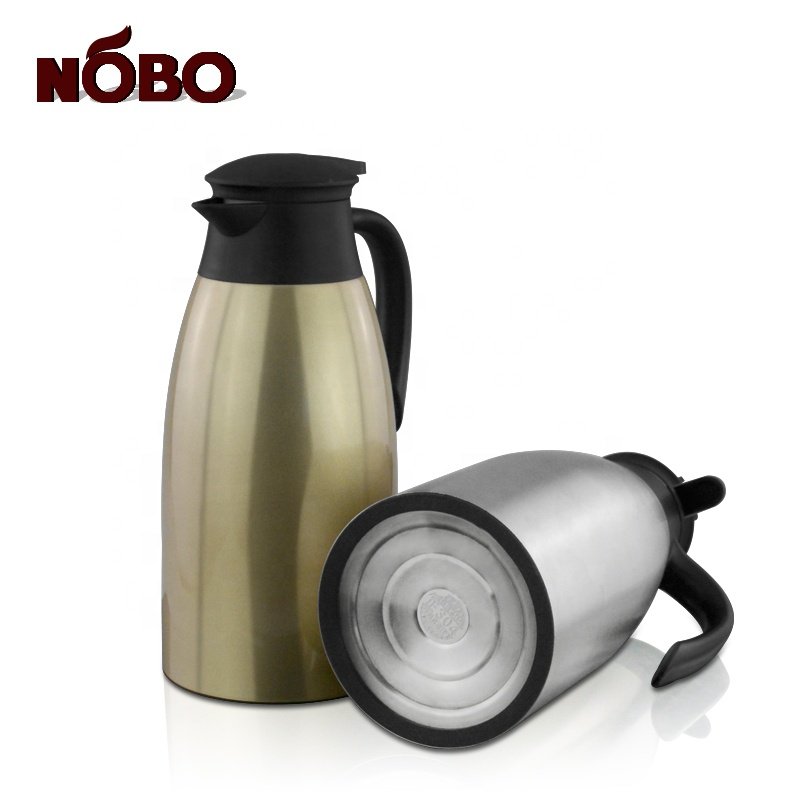 NOBO Household Color 2 Liter High Quality Keep Warming Insulated Thermos 304 Stainless Steel Vacuum Flask