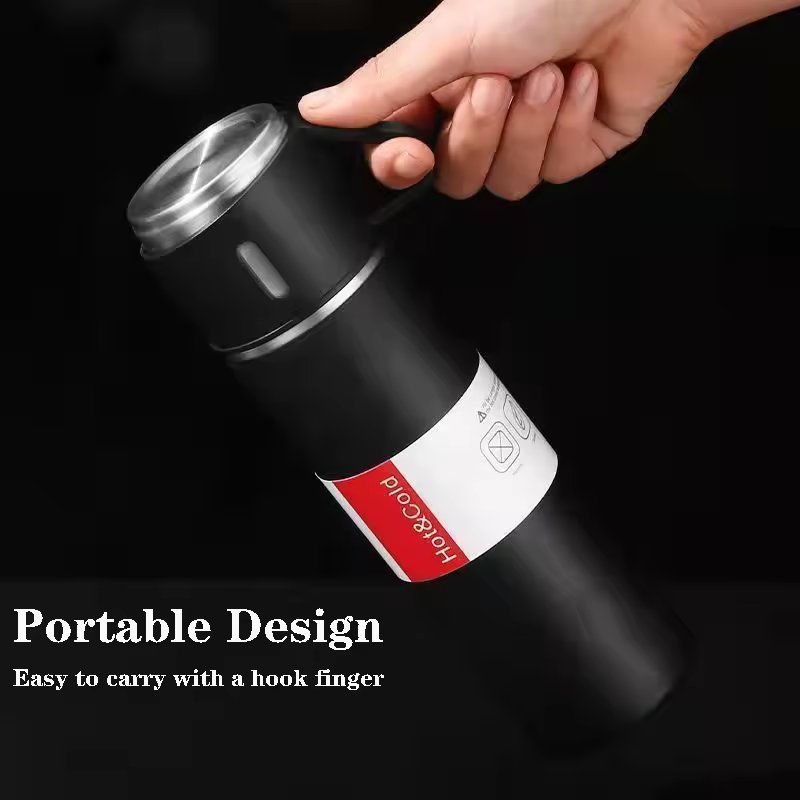 Wholesale Vacuum Flask Bottle Water Tumbler Double Wall 304 Stainless Steel Cup Water Bottle Thermos Business Gift Box Set 500ml