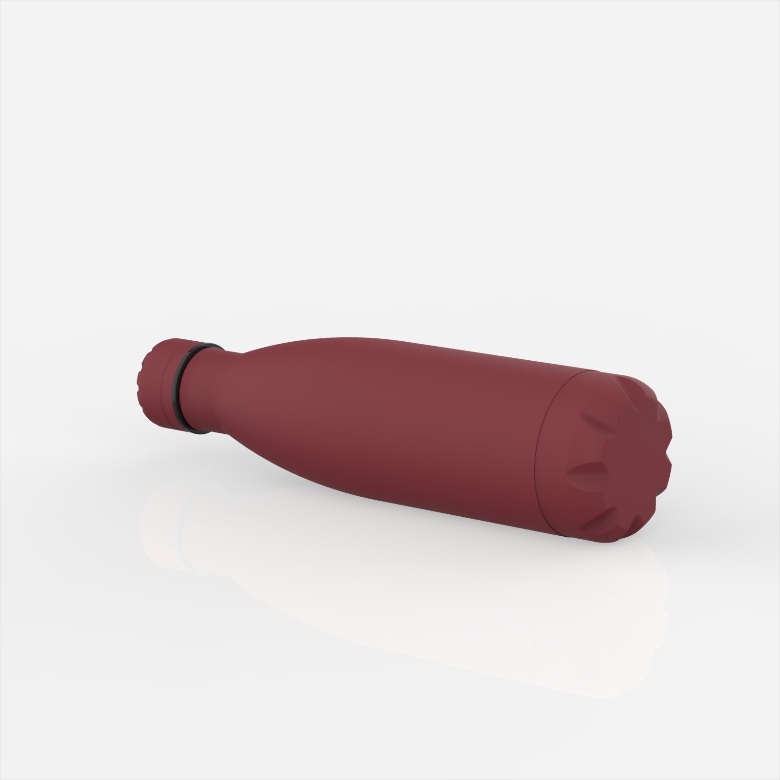 Rubber Painting 500ml Stainless Steel Water Bottle 17oz Double Wall Insulated Tumbler BPA Free Leak Proof Vacuum Flask