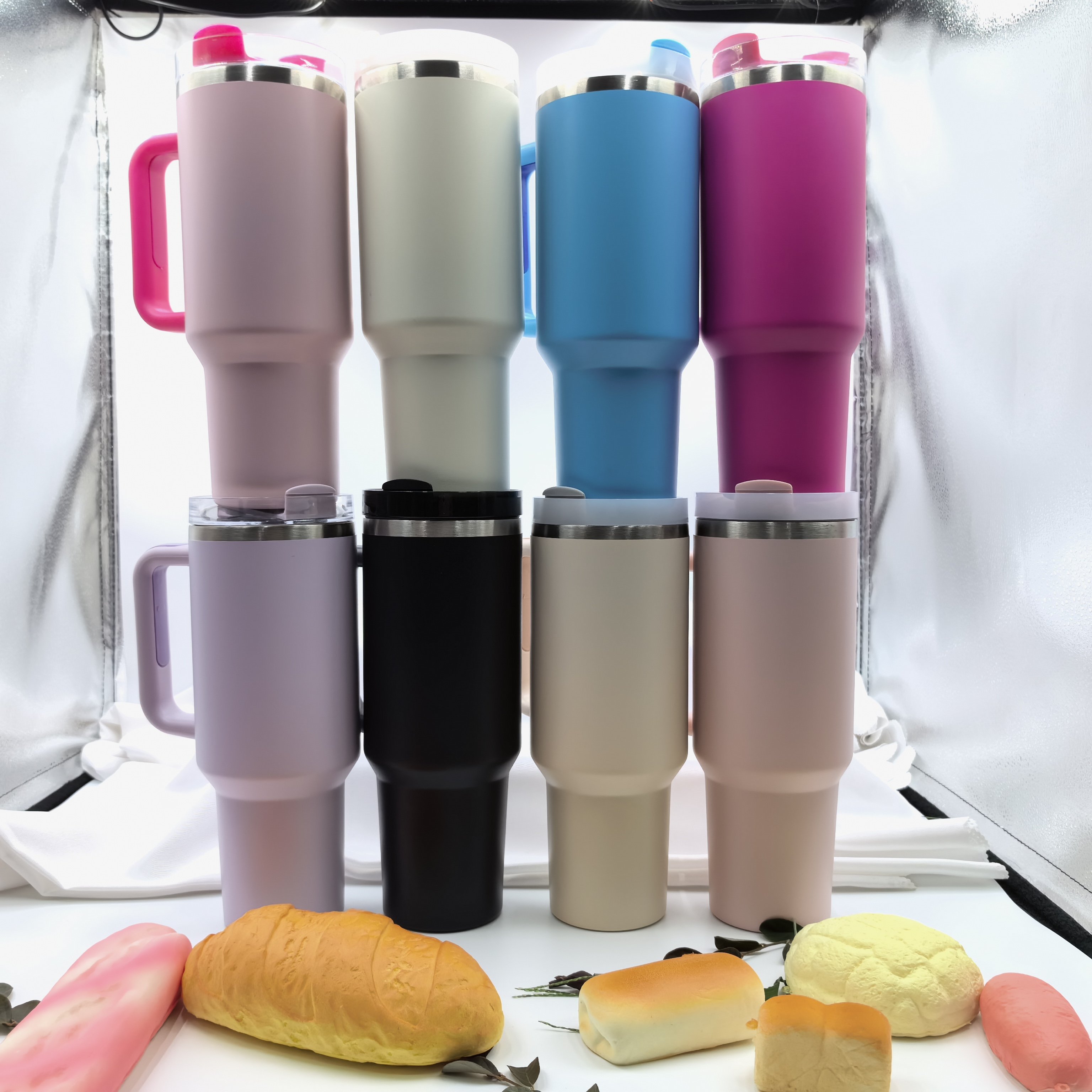 Modern Design Double-Wall Stainless Steel Travel Mug Bottle Cup 304 Material Insulated 2nd Layer Lid Thermal Features Water