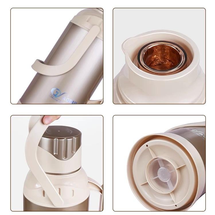 Factory Wholesale Color 3.2l Stainless Steel Plastic Water Portable Thermos plastic