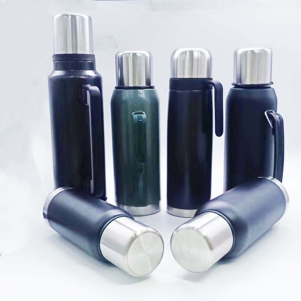 32oz Double Wall Vacuum Insulated Yerba Mate Thermal Bottle Wholesale Stainless Steel outdoor sport flask Travel Pot tumbler
