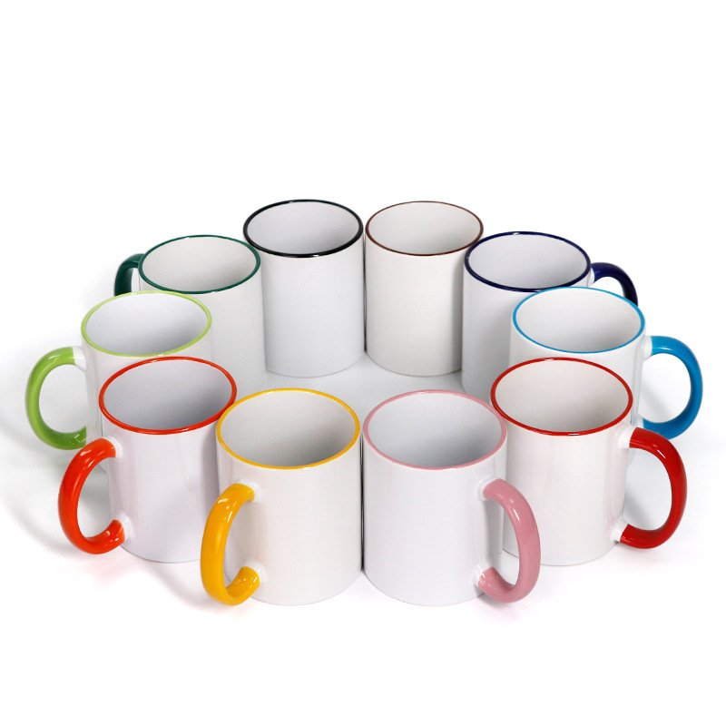 Popular Recommend Cheap Personalized Low Price Colorful Ceramic Sublimation Mug Blanks