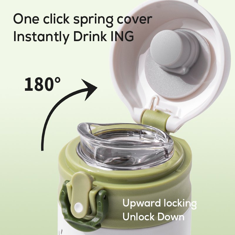 Fun Graffiti Insulated Stainless Steel Water Bottle Eco Friendly Vacuum Flask With Custom Logo kid thermos water bottle